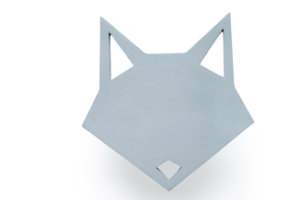 Wall hook Origami Fox Wall hook Origami Fox