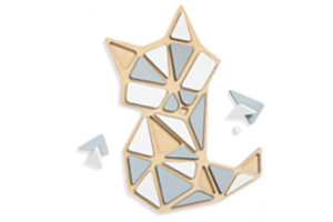 Puzzle Origami Fox